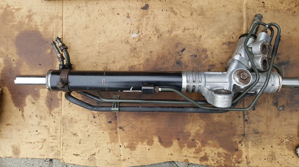 Installing power steering rack seals